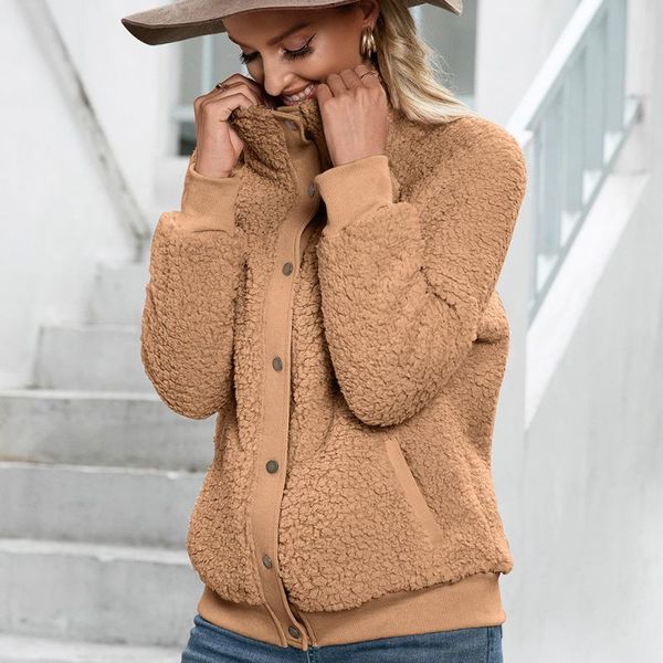 women's jackets winter thicken warm teddy fur jacket coat women casual fashion lamb faux overcoat fluffy cozy outerwear female 8071048, Black;brown
women's jackets winter thicken warm teddy fur jacket coat women casual fashion lamb faux overcoat fluffy cozy outerwear female 8071048, Black;brown