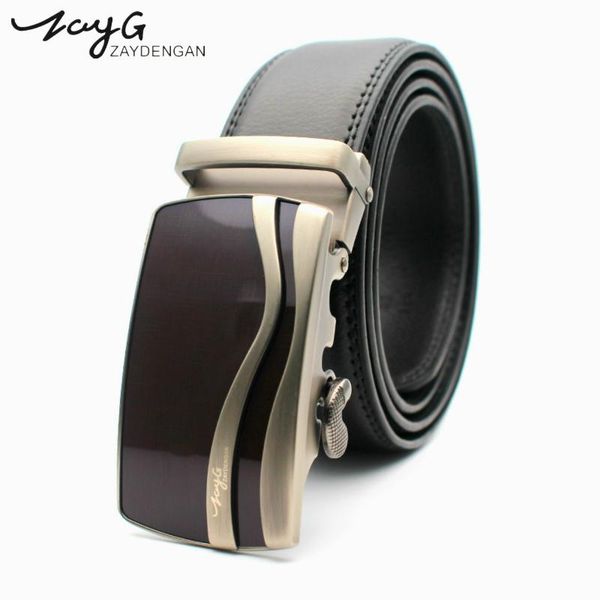 men casual metal automatic buckle cowhide leather luxury belts designer business alloy jeans, Black;brown
men casual metal automatic buckle cowhide leather luxury belts designer business alloy jeans, Black;brown