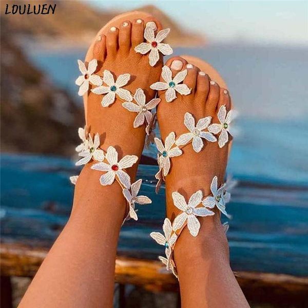 summer bohemian sandals for women plus size crystal pearl flower flip casual shoe retro roman zapatos mujer, Black
summer bohemian sandals for women plus size crystal pearl flower flip casual shoe retro roman zapatos mujer, Black