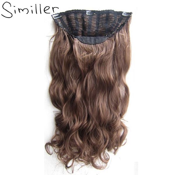 synthetic wigs similler 130g hair 7 clips in curly half head wig elasticity net ombre color 10 colors, Black
synthetic wigs similler 130g hair 7 clips in curly half head wig elasticity net ombre color 10 colors, Black