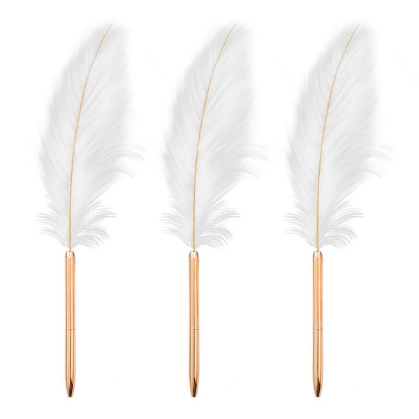 spot wholesale white feather metal ballpoint pen creative gift set rose gold rod advertising pens customize, Blue;orange
spot wholesale white feather metal ballpoint pen creative gift set rose gold rod advertising pens customize, Blue;orange