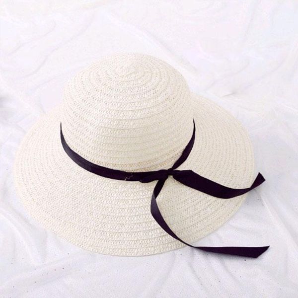 wide brim hats summer straw hat women sun protection black bow beach female cap foldable for ladies breathable, Blue;gray
wide brim hats summer straw hat women sun protection black bow beach female cap foldable for ladies breathable, Blue;gray