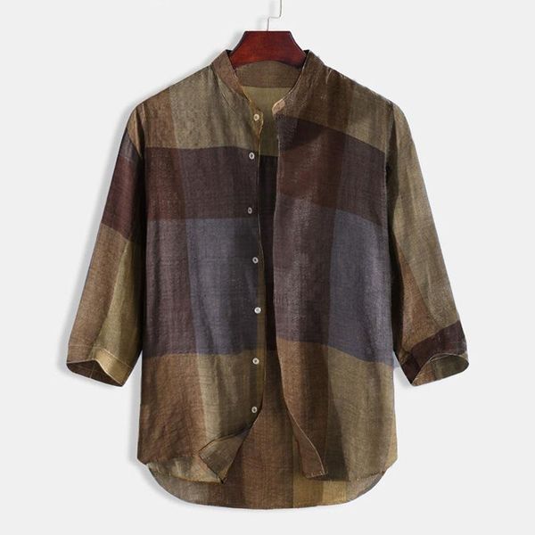 men's casual shirts men harajuku color block plaid shirt 2021 mens streetwear long sleeve male vintage korean fashions clothes chemise, White;black
men's casual shirts men harajuku color block plaid shirt 2021 mens streetwear long sleeve male vintage korean fashions clothes chemise, White;black