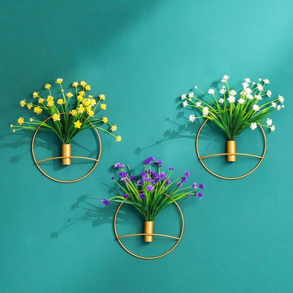 decorative objects & figurines creative nordic wall-mounted vase dried flower arrangement racks wall hanging blossom living room home orname
decorative objects & figurines creative nordic wall-mounted vase dried flower arrangement racks wall hanging blossom living room home orname