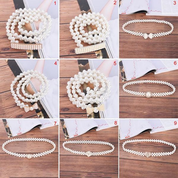 belts 9styles waist flower elastic buckle chain elegant women pearl crystal belt female girls dress strap waistband gift, Black;brown
belts 9styles waist flower elastic buckle chain elegant women pearl crystal belt female girls dress strap waistband gift, Black;brown