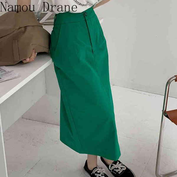 elastic-waist vintage all match para mujer verano long skirts elegance retro office lady gentle solid chic 210522, Black
elastic-waist vintage all match para mujer verano long skirts elegance retro office lady gentle solid chic 210522, Black
