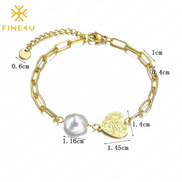 gold color chain bracelet tiny natural freshwater pearl and heart paper clip link charm bracelets, Golden;silver
gold color chain bracelet tiny natural freshwater pearl and heart paper clip link charm bracelets, Golden;silver