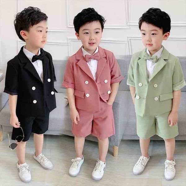 boys summer formal suit blazer shorts 2pcs clothing set gentleman kids wedding dress enfant garcon mariage party wear, White
boys summer formal suit blazer shorts 2pcs clothing set gentleman kids wedding dress enfant garcon mariage party wear, White