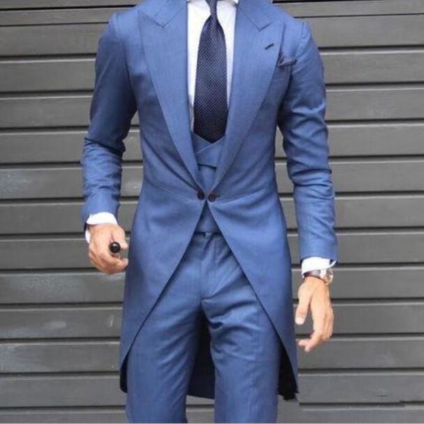 men's suits & blazers customized classic long tail suit tuxedo groom wedding ball party dress 2 pieces ( jacket + vest pants ), White;black
men's suits & blazers customized classic long tail suit tuxedo groom wedding ball party dress 2 pieces ( jacket + vest pants ), White;black