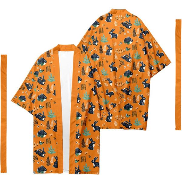 ethnic clothing cute printed long style kimono beach cardigan with belt japanese couple women men casual asian clothes harajuku, Red
ethnic clothing cute printed long style kimono beach cardigan with belt japanese couple women men casual asian clothes harajuku, Red