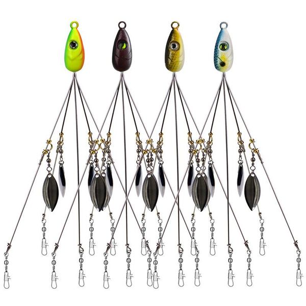fishing hooks 18g umbrella lure rig head group lures bass swimming baits snap swivel spinner
fishing hooks 18g umbrella lure rig head group lures bass swimming baits snap swivel spinner