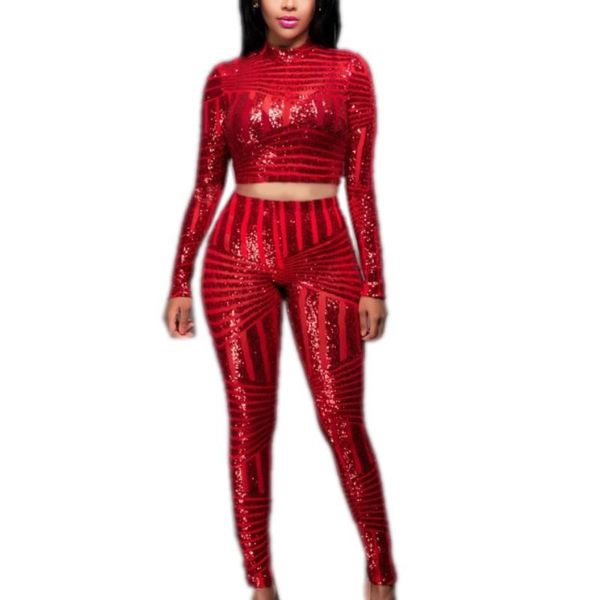 women's two piece pants ysmarket long sleeve short crop 2 pieces set bodycon pencil women geometric sequins night club hn269, White
women's two piece pants ysmarket long sleeve short crop 2 pieces set bodycon pencil women geometric sequins night club hn269, White