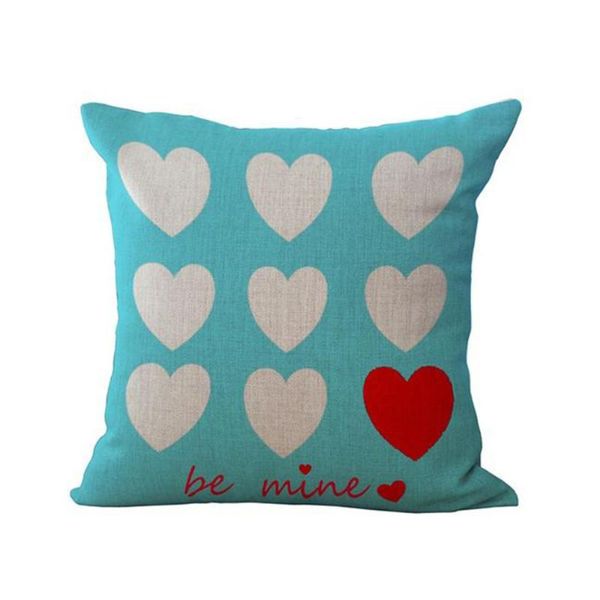 pillow case be mine fashion cotton linen square decorative throw cushion cover 18" x (love heart)
pillow case be mine fashion cotton linen square decorative throw cushion cover 18" x (love heart)