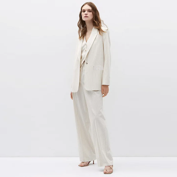 women's suits & blazers shyloli women high street pockets striped single button long sleeve suit white 2021 fashion autumn, White;black
women's suits & blazers shyloli women high street pockets striped single button long sleeve suit white 2021 fashion autumn, White;black
