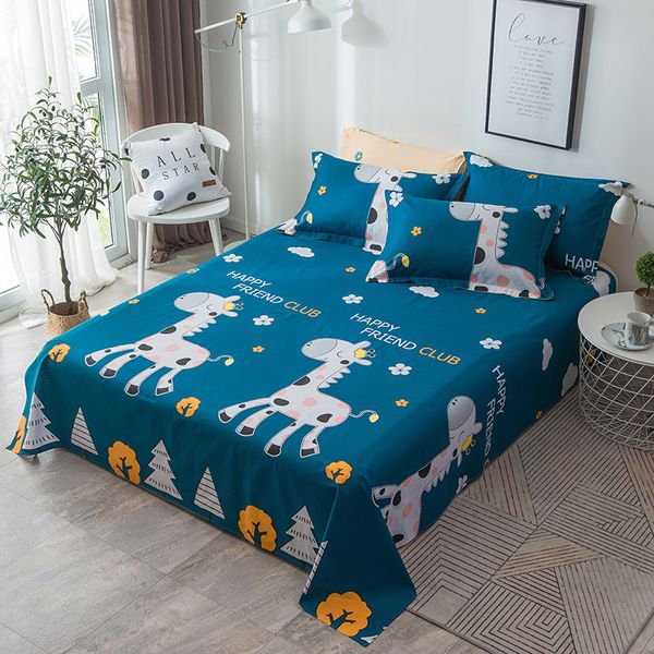 bedding sets 100% cotton happy deer flat sheet for children adults single double bed bedsheets (no pillowcase) xf704-19 ivhj
bedding sets 100% cotton happy deer flat sheet for children adults single double bed bedsheets (no pillowcase) xf704-19 ivhj