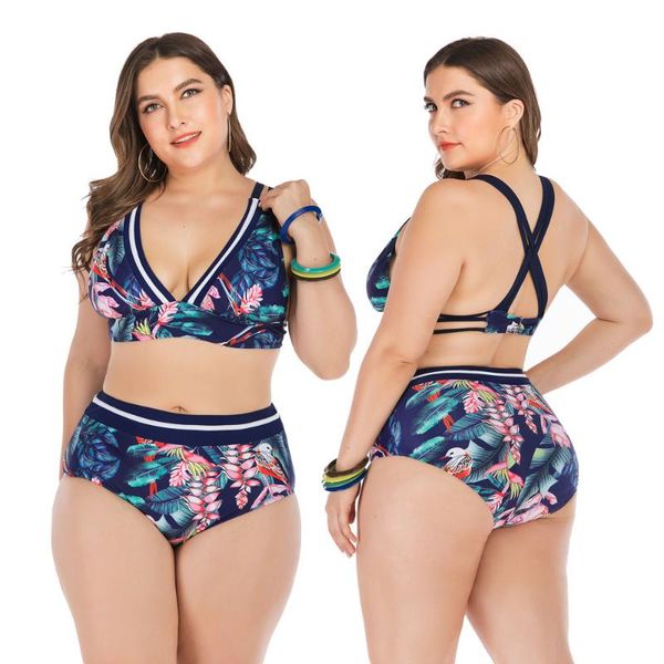 one-piece suits women's plus size two piece swimsuit cross back padding high waist tummy control bikini set printed bathing swimwear
one-piece suits women's plus size two piece swimsuit cross back padding high waist tummy control bikini set printed bathing swimwear