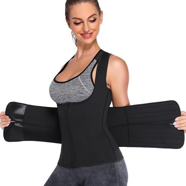 bustiers & corsets vest body shapewear women waist trainer corset thermo shaper tummy control slimming belt losing weight zipper modeling st, Black;white
bustiers & corsets vest body shapewear women waist trainer corset thermo shaper tummy control slimming belt losing weight zipper modeling st, Black;white