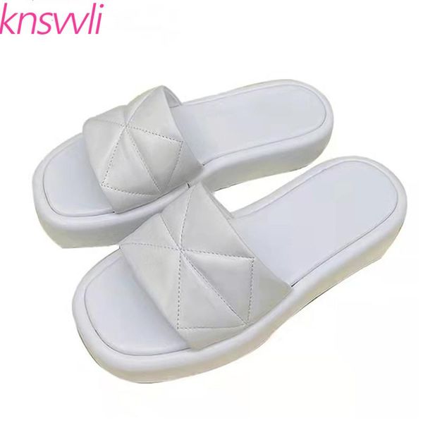 summer thick sole slippers women white black beach shoes woman casual flats mules slides platform for
summer thick sole slippers women white black beach shoes woman casual flats mules slides platform for