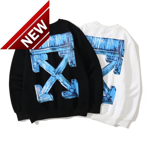 off style new blue tide three-dimensional arrstyle printing loose men's and women's round neck sweater batch, Black
off style new blue tide three-dimensional arrstyle printing loose men's and women's round neck sweater batch, Black