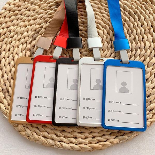 card holders aluminum alloy set metal name badge holder student employee id cover, Brown;gray
card holders aluminum alloy set metal name badge holder student employee id cover, Brown;gray