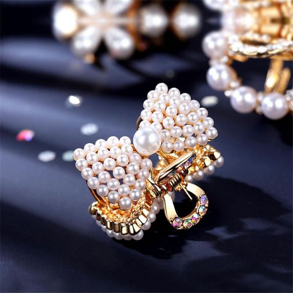 hair clips & barrettes bow-knot hairpins with pearls jewelry gold-color for women girls crab clip wedding accessories, Golden;silver
hair clips & barrettes bow-knot hairpins with pearls jewelry gold-color for women girls crab clip wedding accessories, Golden;silver