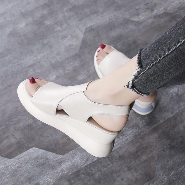 sandals pu buckle strap women fashion open toe wedges shoes platform leather for heels sandles womens zapatos mujer, Black
sandals pu buckle strap women fashion open toe wedges shoes platform leather for heels sandles womens zapatos mujer, Black