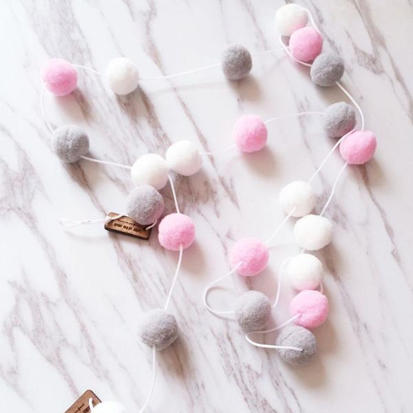 decorative objects & figurines 20mwool felt ball kids room wall decor hanging fur garland
decorative objects & figurines 20mwool felt ball kids room wall decor hanging fur garland