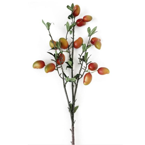 decorative flowers & wreaths simulation mango branch artificial flower decoration shooting props fruit for house desk wedding
decorative flowers & wreaths simulation mango branch artificial flower decoration shooting props fruit for house desk wedding