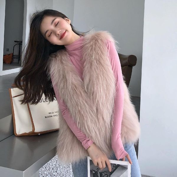 women's fur & faux zero fish 2022 real vest year blogebrity paris lady's knit coat 60cm color and size customzied, Black
women's fur & faux zero fish 2022 real vest year blogebrity paris lady's knit coat 60cm color and size customzied, Black