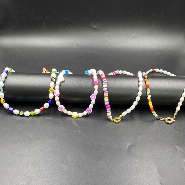 pendant necklaces 4 pack boho beaded necklace for women adjustable choker colorful seed bead chain jewelry set, Silver
pendant necklaces 4 pack boho beaded necklace for women adjustable choker colorful seed bead chain jewelry set, Silver