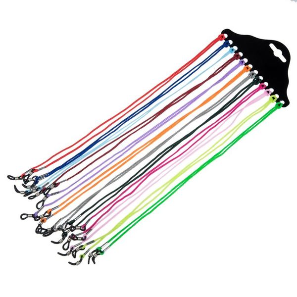 other fashion accessories 12 x nylon eyeglass holder sunglass eyewear cord neck string--assorted color, Silver
other fashion accessories 12 x nylon eyeglass holder sunglass eyewear cord neck string--assorted color, Silver
