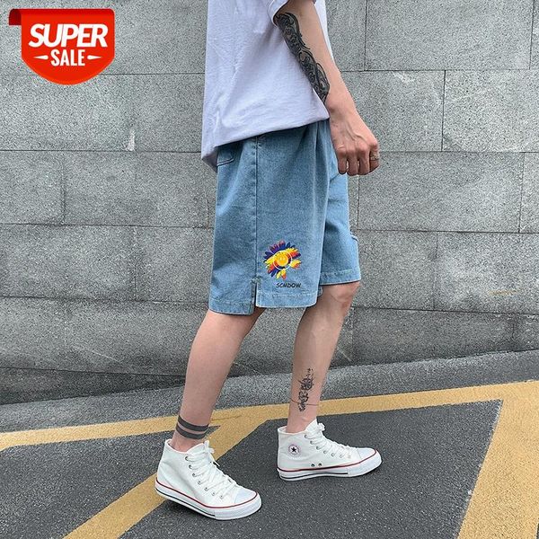 denim shorts men's five-point thin flow men and women pants loose jeans ripped #lb1d, Blue
denim shorts men's five-point thin flow men and women pants loose jeans ripped #lb1d, Blue