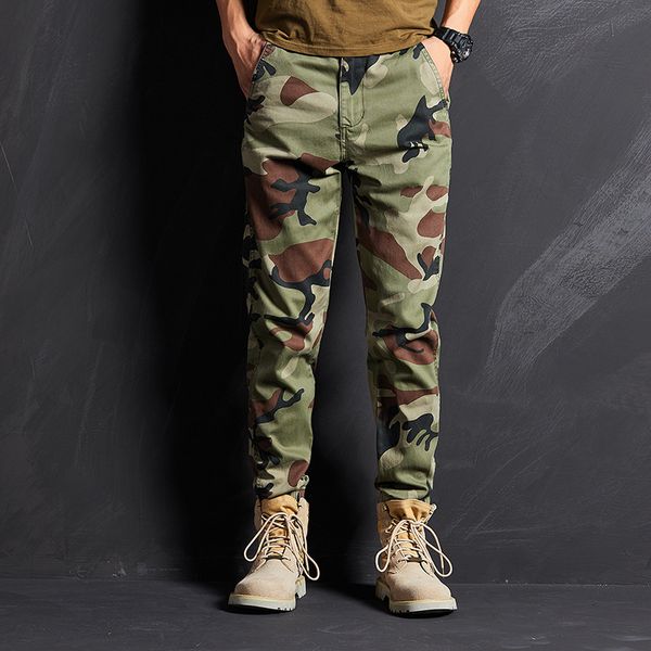 men's pants mens camouflage military slim army uniforms feet casual cargo 3 colors homme streetwear trousers male q1z4, Black
men's pants mens camouflage military slim army uniforms feet casual cargo 3 colors homme streetwear trousers male q1z4, Black