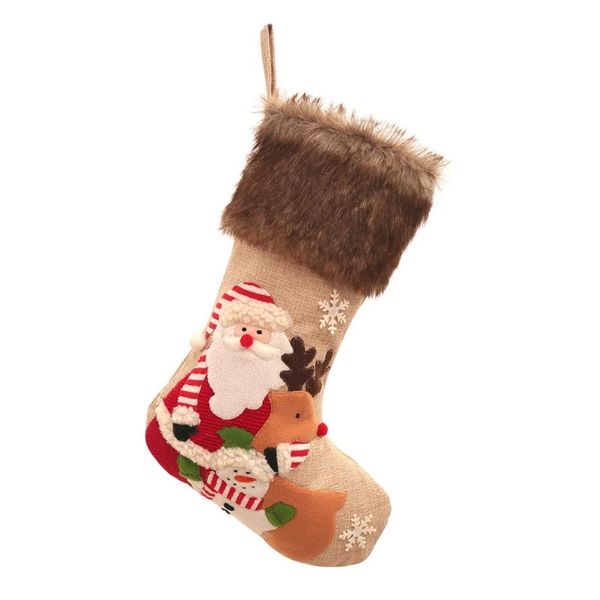 christmas decorations year stocking xmas gift candy bag 15" large stockings decor
christmas decorations year stocking xmas gift candy bag 15" large stockings decor