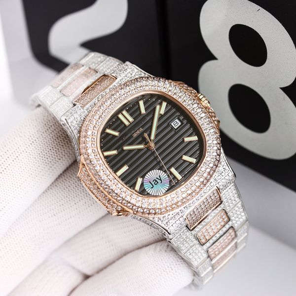 5719/1g-001 montre de luxe mens watches 40mm 324 automatic machine movement fine steel case wristwatches diamond watch 30m waterproof, Slivery;brown
5719/1g-001 montre de luxe mens watches 40mm 324 automatic machine movement fine steel case wristwatches diamond watch 30m waterproof, Slivery;brown