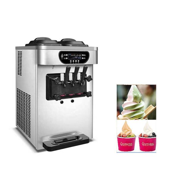 ice cream making machine 25l-30l/h 110v/ 220v three flavors soft commercial maker
ice cream making machine 25l-30l/h 110v/ 220v three flavors soft commercial maker