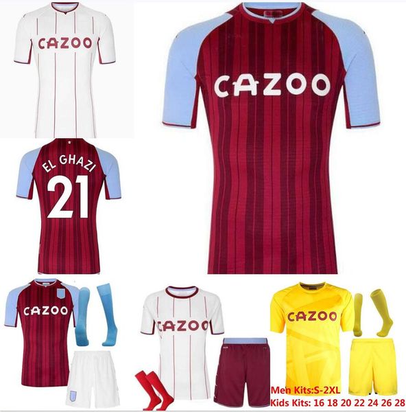 adult+ kids kits sock 21/22 aston soccer jerseys villa grealish buendÃa traore barkley 2021 2022 watkins wesley el ghazi m.trezeguet mcginn, Black;yellow
adult+ kids kits sock 21/22 aston soccer jerseys villa grealish buendÃa traore barkley 2021 2022 watkins wesley el ghazi m.trezeguet mcginn, Black;yellow