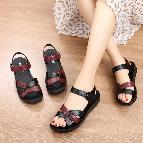 sandals summer women flat shoes woman platform gladiator open toe buckle soft comfortable casual beach plus size, Black
sandals summer women flat shoes woman platform gladiator open toe buckle soft comfortable casual beach plus size, Black