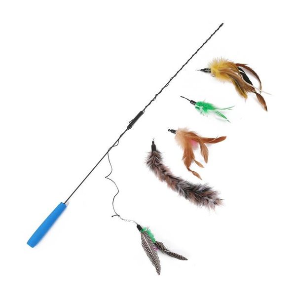 pet cat toy cute feather design bird teaser wand colorful multi products plastic 5 alternative toys
pet cat toy cute feather design bird teaser wand colorful multi products plastic 5 alternative toys