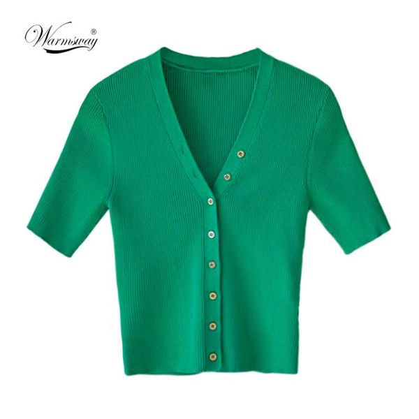 women's t-shirt single breasted v neck knitwear with button women retro summer short sleeve knit cardigan thin b-127, White
women's t-shirt single breasted v neck knitwear with button women retro summer short sleeve knit cardigan thin b-127, White