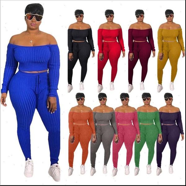 winter set knitted slash neck women tracksuits leggings pants suit full sleeve two piece tracksuit outfits club h1085, Gray
winter set knitted slash neck women tracksuits leggings pants suit full sleeve two piece tracksuit outfits club h1085, Gray