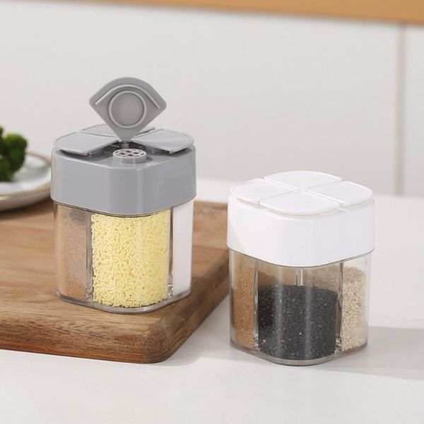 storage bottles & jars four in one seasoning bottle plastic flap tank salt pepper shakers jar can barbecue condiment
storage bottles & jars four in one seasoning bottle plastic flap tank salt pepper shakers jar can barbecue condiment