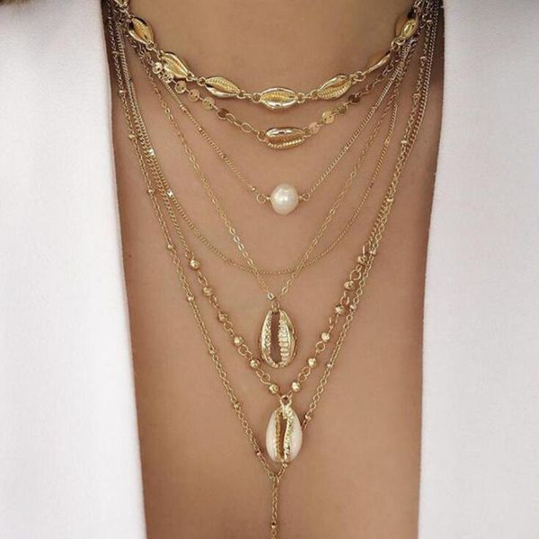pendant necklaces boho conch shell necklace women bohemian fashion multilayered ocean seashell beach, Silver
pendant necklaces boho conch shell necklace women bohemian fashion multilayered ocean seashell beach, Silver