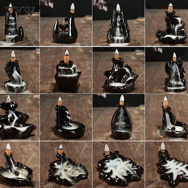 fragrance lamps black diverse backflow incense burner home decor ceramic censer smoke waterfall holder with 10pcs cones
fragrance lamps black diverse backflow incense burner home decor ceramic censer smoke waterfall holder with 10pcs cones