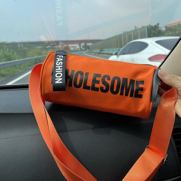 summer style cylinder bag women crossbody casual wide shoulder strap large capacity letter bags
summer style cylinder bag women crossbody casual wide shoulder strap large capacity letter bags