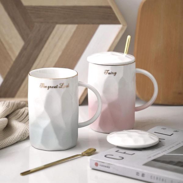 mugs simple ceramic cup with cover spoon creative trend men's and women's mug household personalized water
mugs simple ceramic cup with cover spoon creative trend men's and women's mug household personalized water