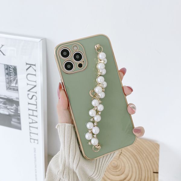 green color cases with pearl chain compatible for iphone 12 pro girl shockproof full phone cover case 97163
green color cases with pearl chain compatible for iphone 12 pro girl shockproof full phone cover case 97163