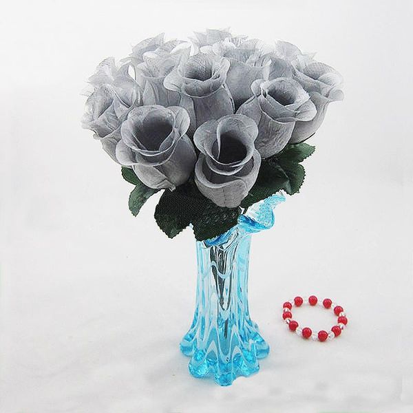 artificial rose bouquet simulation gray silk flower branch single home wedding party decoration diy arrangement decorative flowers & wreaths
artificial rose bouquet simulation gray silk flower branch single home wedding party decoration diy arrangement decorative flowers & wreaths