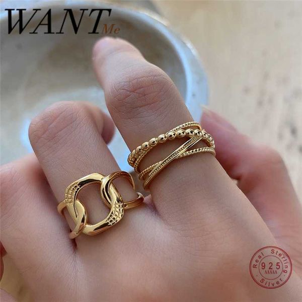cluster rings wantme genuine 925 sterling silver korean cross wide hollow chain adjustable ring for fashion women rock party jewelry charm, Golden;silver
cluster rings wantme genuine 925 sterling silver korean cross wide hollow chain adjustable ring for fashion women rock party jewelry charm, Golden;silver
