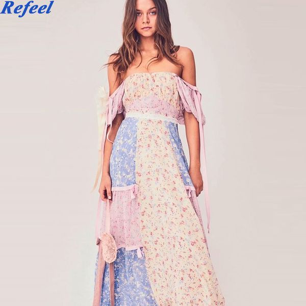 Boho loveshack summer dress square neck ruffles slim high waist silk-like holiday ins bloggers patchwork special interest dress, S93-7365
Boho loveshack summer dress square neck ruffles slim high waist silk-like holiday ins bloggers patchwork special interest dress, S93-7365